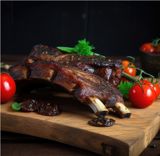 minced-meat-pan-dark-background